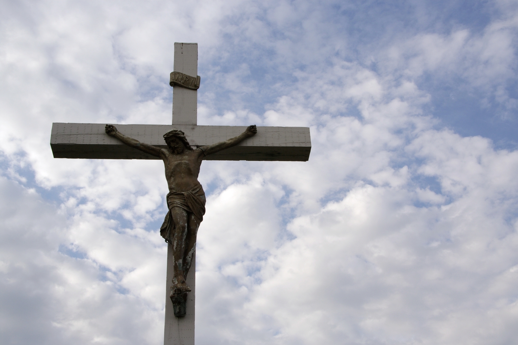 Crucifix Crucifiix in the sky