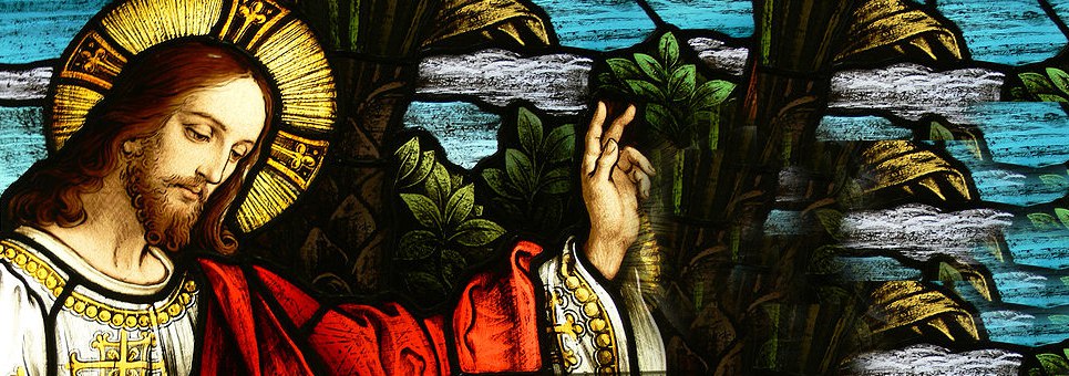 Christ the King stained glass