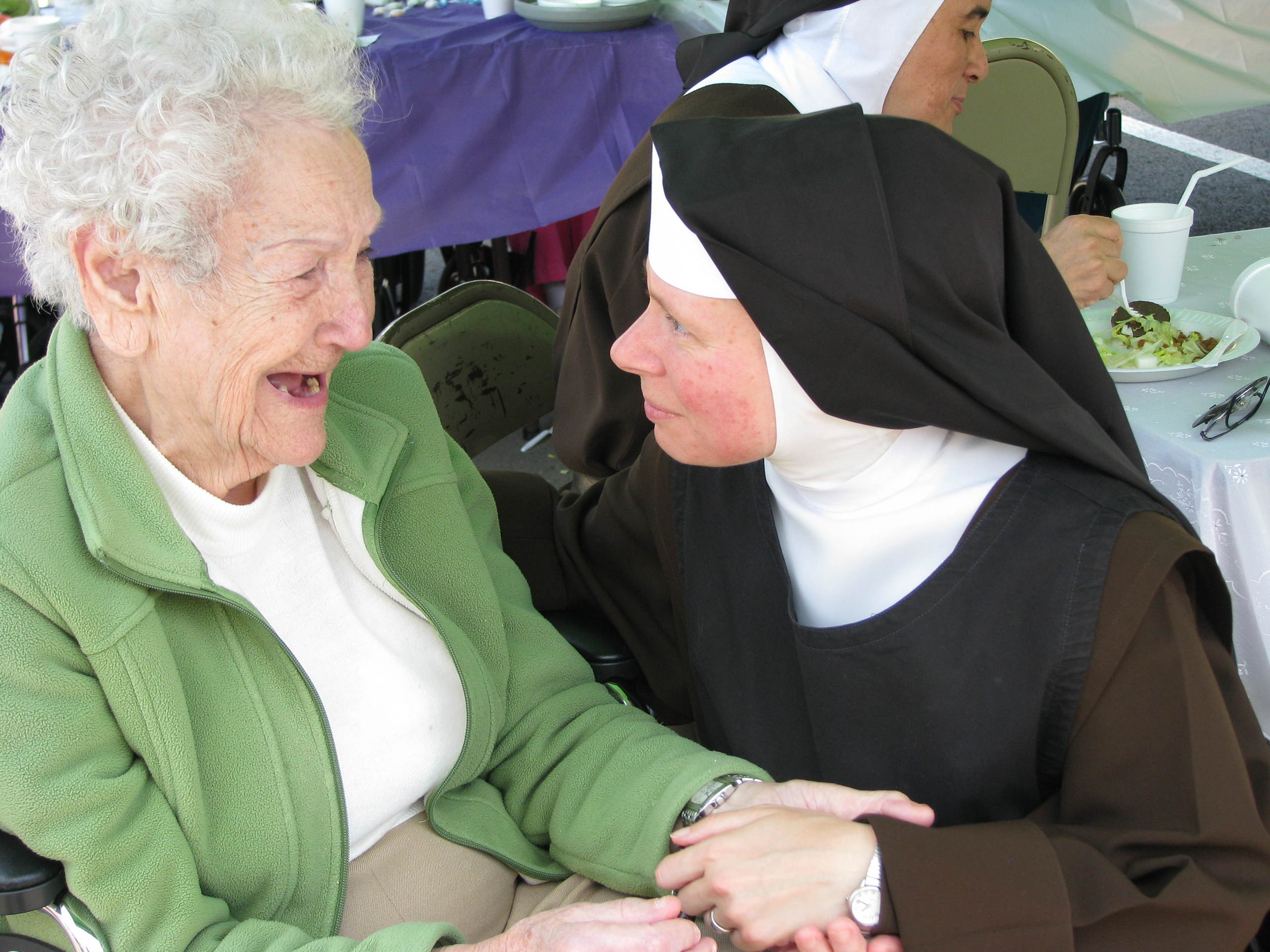 Sister with ST Resident