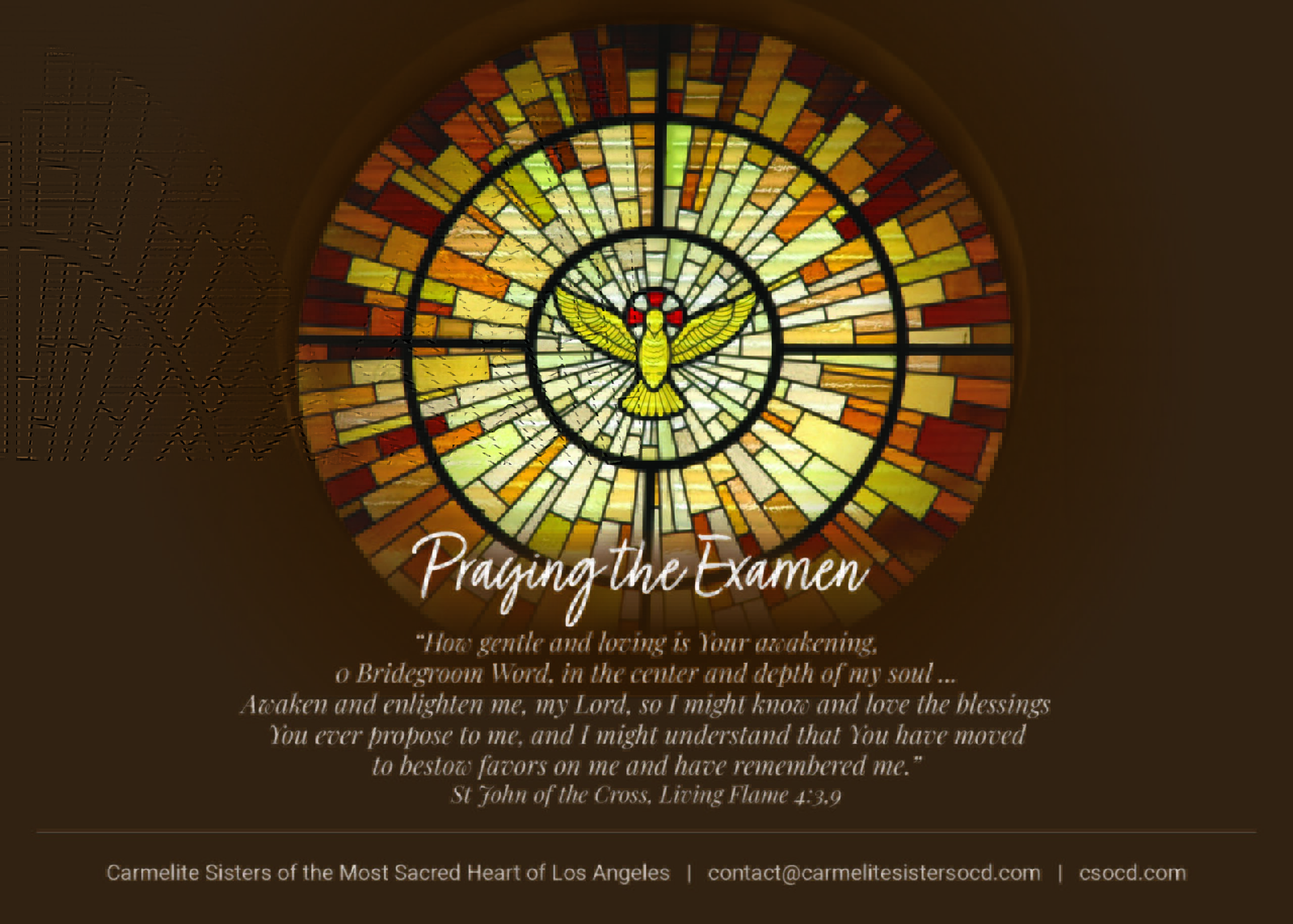 Examen-PrayerCard -Cover Praying the Examen Card