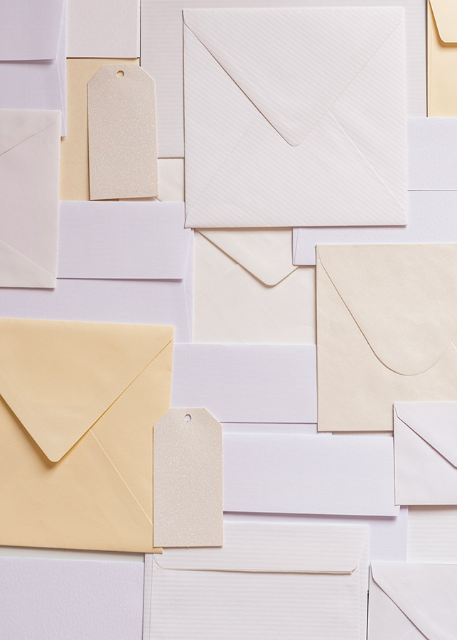 A collection of envelopes